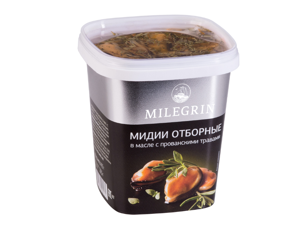 Пресервы из морепродуктов ТМ Milegrin